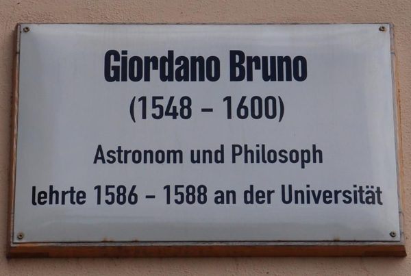 The Forces Behind the Killing of Giordano Bruno
